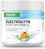 vit4ever Electrolytes - 200g (40 Servings) - Hydration Formula with Chloride Potassium Sodium Calcium Magnesium - No Sugar - Vegan - Orange Flavor