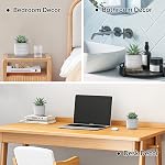 Der Rose Set of 2 Succulents Plants Artificial Fake Plants for Living Room Bathroom Bedroom Aesthetic Home Shelf Decor Indoor