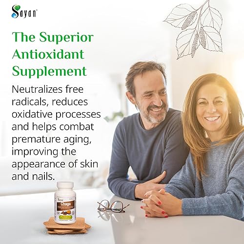 Miniatura 3 de Sayan Extracto de hongo chaga siberiano  90 cápsulas420 mg ea  Suplemento antioxidante natural y de cosecha silvestre  Apoyo del sistema