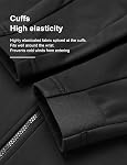 INBIKE Cycling Jackets for Men Women, Thermal Bike Jacket Windproof Breathable Reflective Softshell Windbreaker with Pockets