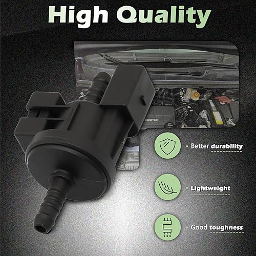 Miniatura 5 de Evap - Solenoide de purga de vapor 06E906517A 2.0L 2.5L 3.0L 3.2L Compatible con Audi A4 A6 A8 Quattro Q7 R8 RS4 RS5 S5 S6 S8 TT TTS Quattro - para