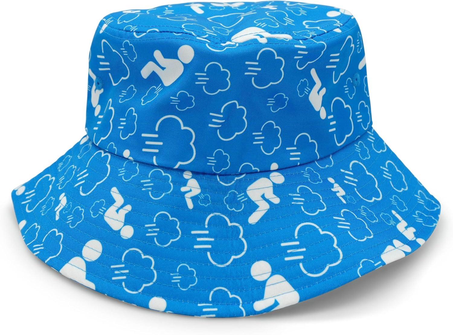Worlds Greatest Farter I Mean Father Bucket Hat Funny Dad Gift 22.8 to 23.6 Inches Adjustable Novelty Sun Hat for Men
