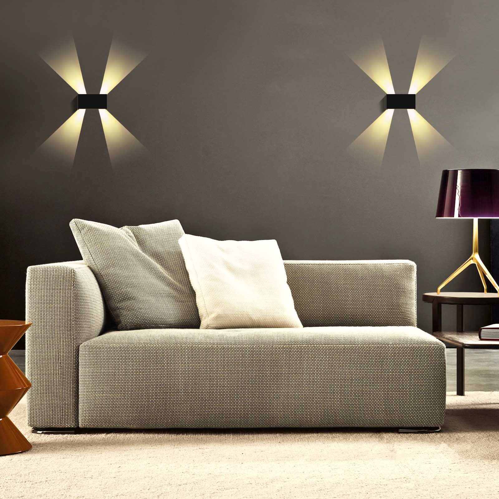 Kawell Creatieve moderne led-wandlamp voor binnen, 22 W