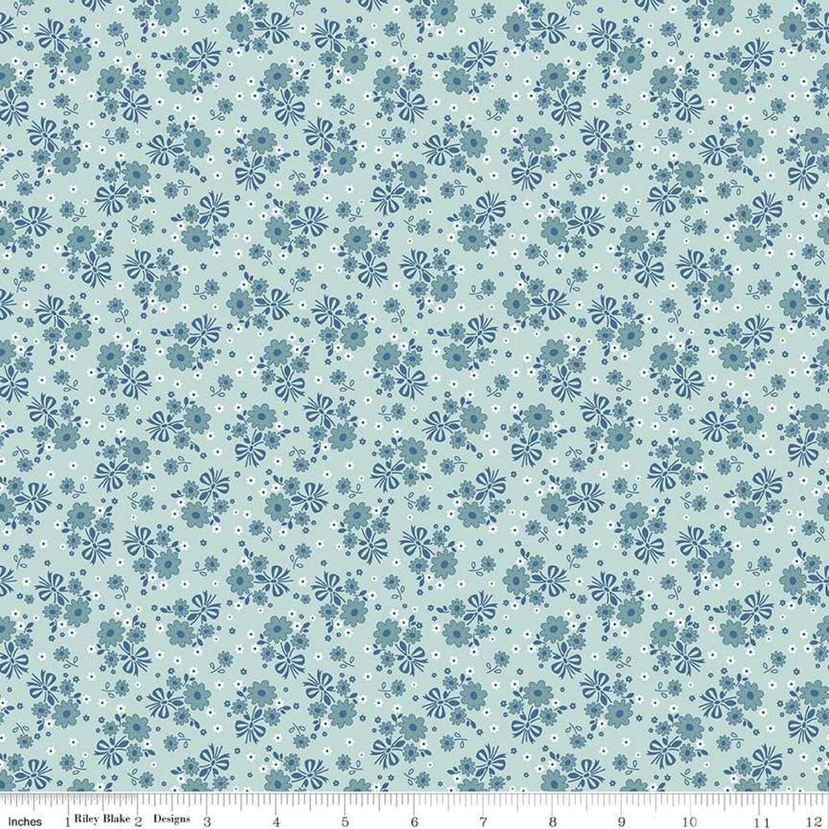 Calico Fat Quarter Bundle (37 Pieces) by Lori Holt for Riley Blake 18 x 21 inches (45.72 cm x 53.34 cm) Fabric cuts DIY Quilt Fabric