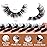 Mink Lashes Wispy False Eyelashes Fluffy D Curl Faux Mink Lashes 14mm Natural Look False Lashes Short Strips Lashes by Focipeysa