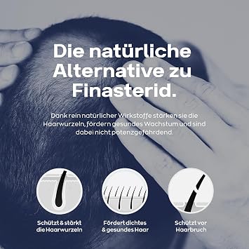 Xpecia DHT Blocker with Biotin and Saw Palmetto Extract - Against Hair Loss Men - Ginko Root Hair Vitamins Saw Palmetto - Accelerate Hair Growth - Post-Treatment Hair Transplants