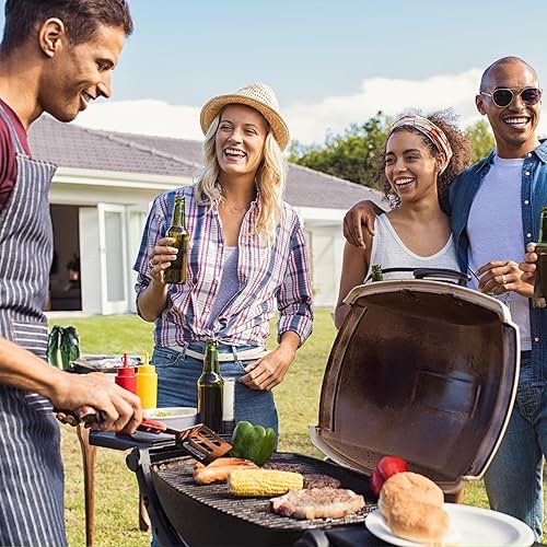 Miniatura 7 de Stanbroil Manguera de propano de 5 pies con ajuste QCC1tipo 1, manguera divisora en Y de 2 vías con válvula de cierre, perfecta para campamento,