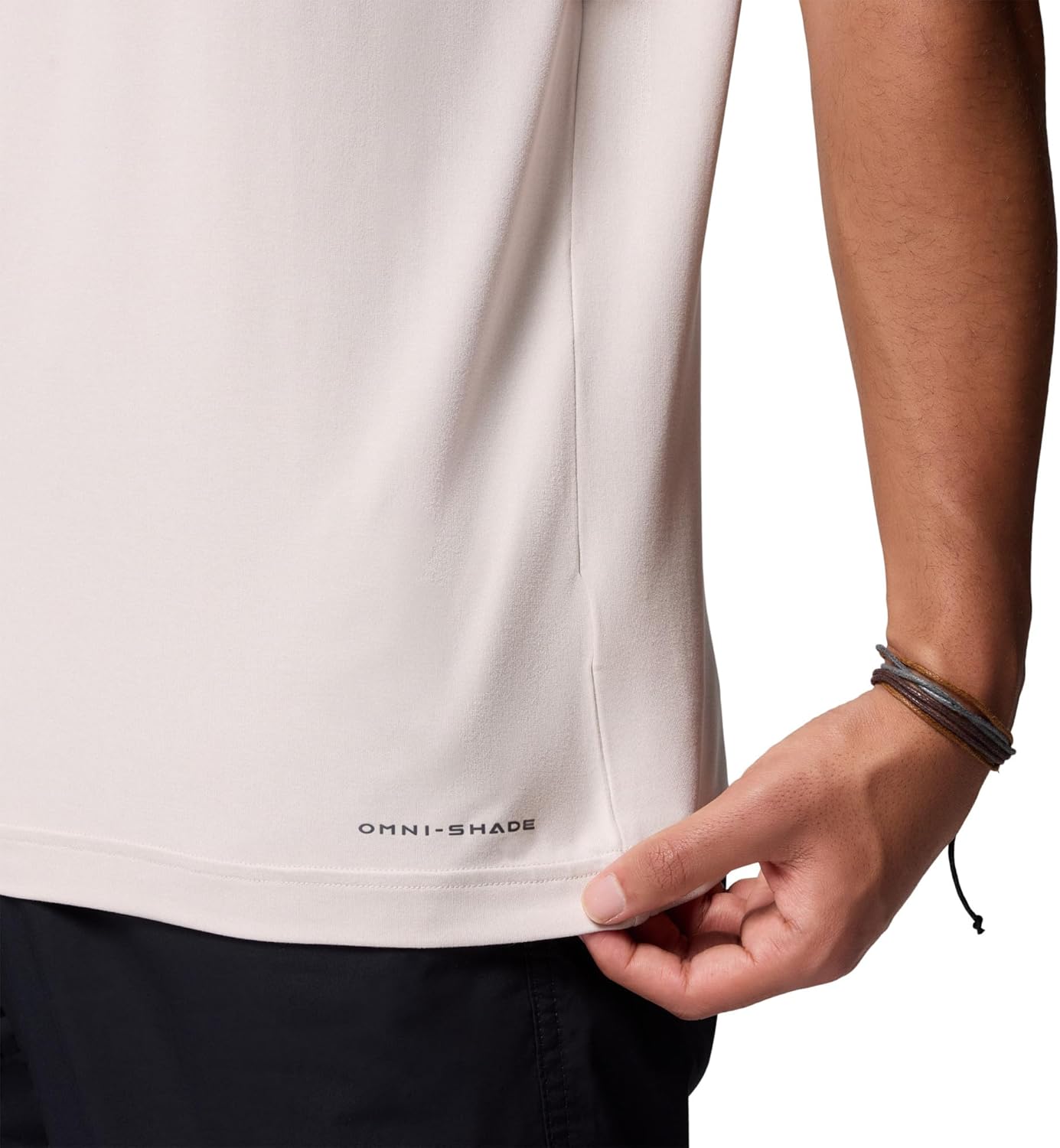 Columbia Mens Kwick Hike Graphic Short Sleeve Tee, Dark Stone Heather/Iconic Brand, Small - Image 5