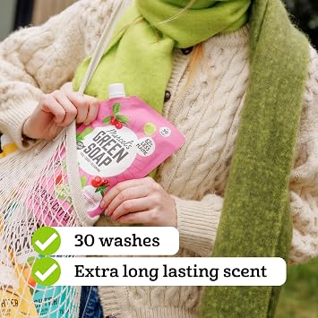 Marcel's Green Soap - Fabric Softener Refill Patchouli & Cranberry - Vegan - 30 washes - 750 ml