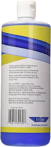 Miniatura 3 de Ettore 30130 Squeegee - Jabón de limpieza de ventanas, 32 onzas