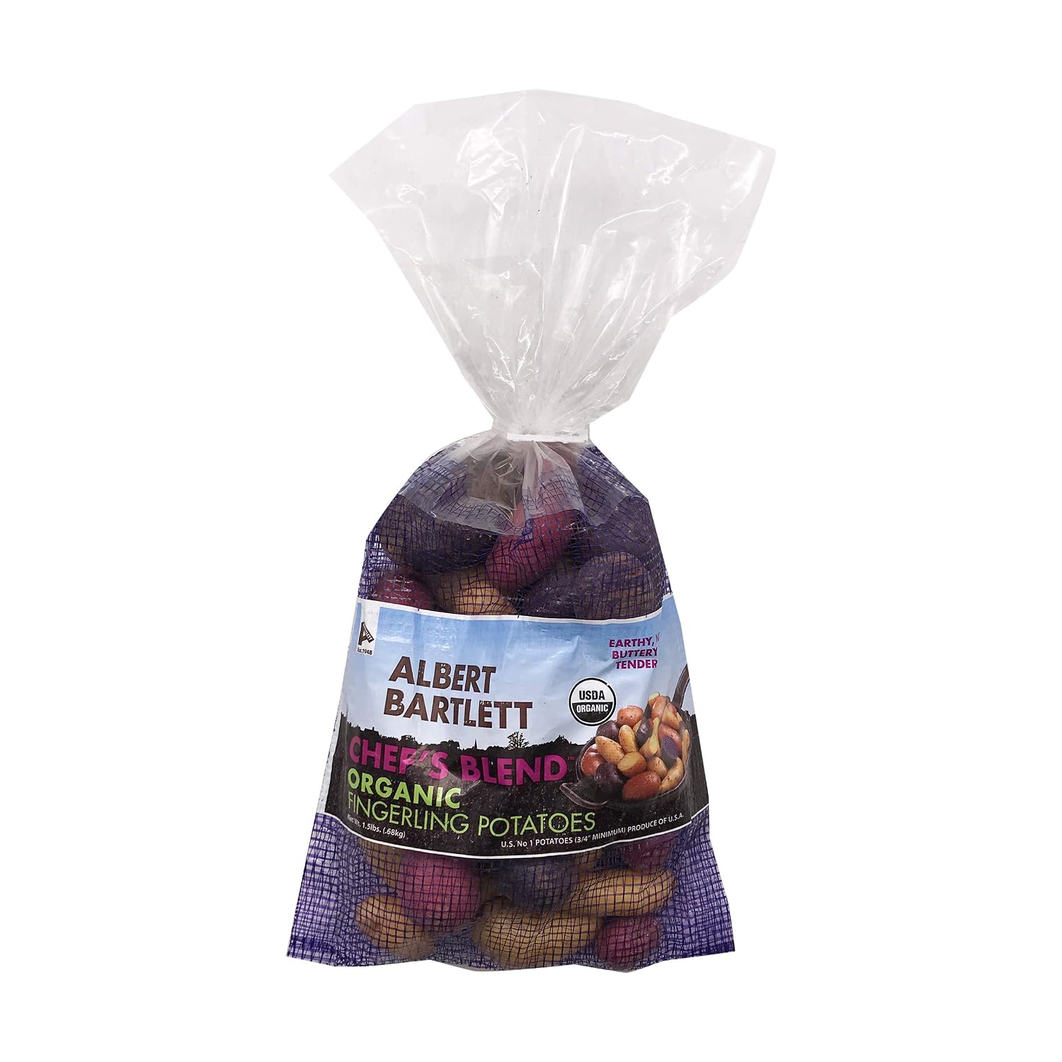 Albert Bartlett, Organic Potato Fingerling Mix, 24 Ounce