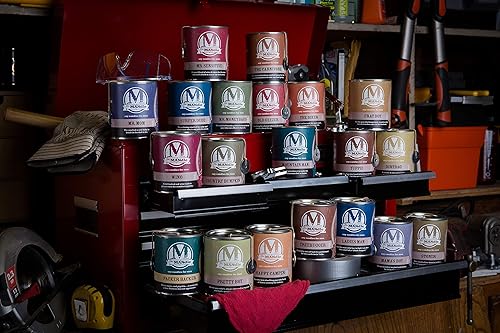 Miniatura 4 de Eco Candle Co. The Mandle - Vela de soja para hombres, aromas de lavanda, vainilla y polvo de bebé, Mr. Mom, lata de pintura de 15 onzas, 100% cera