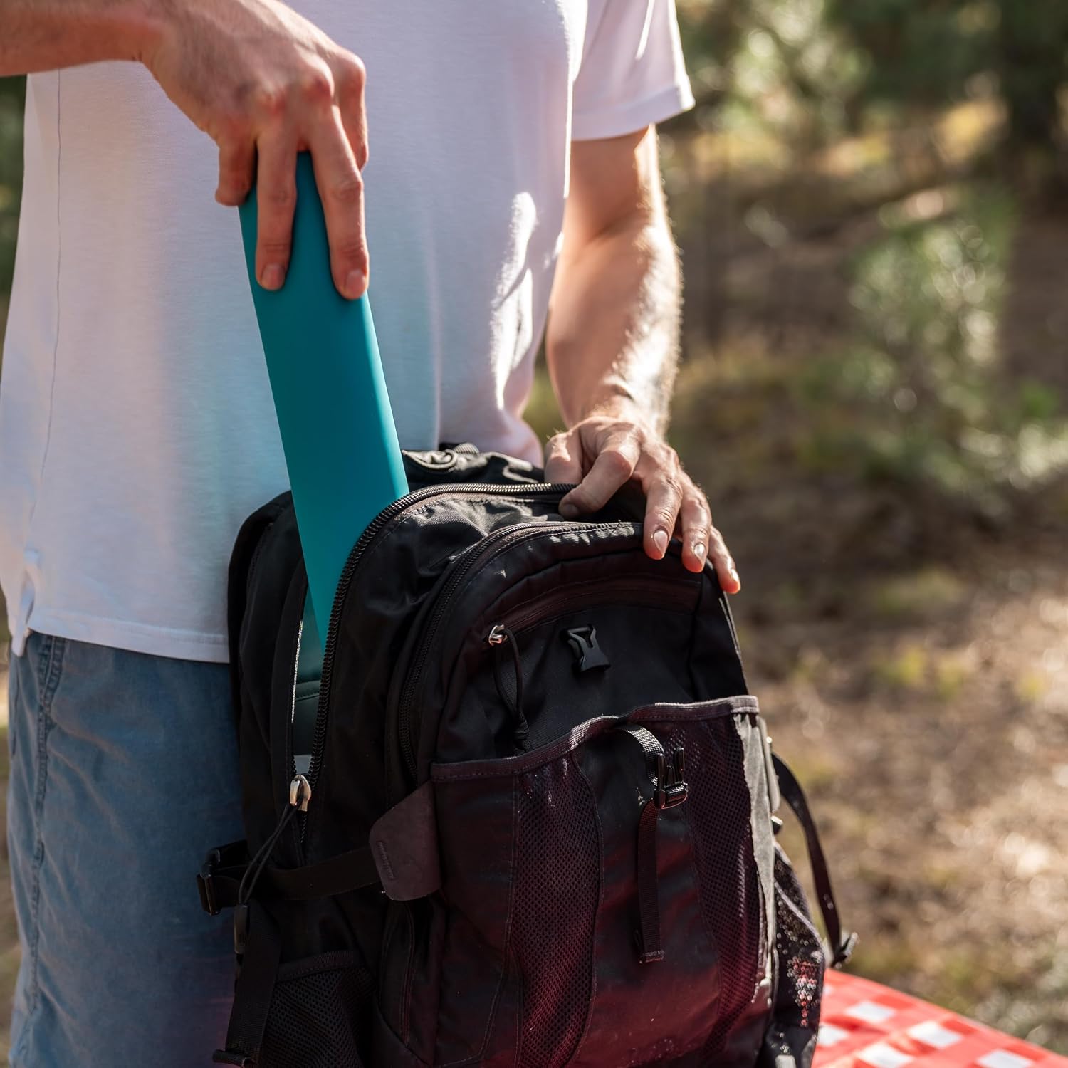 Compact Dish Drying Station for Hiking, Camping & Travel