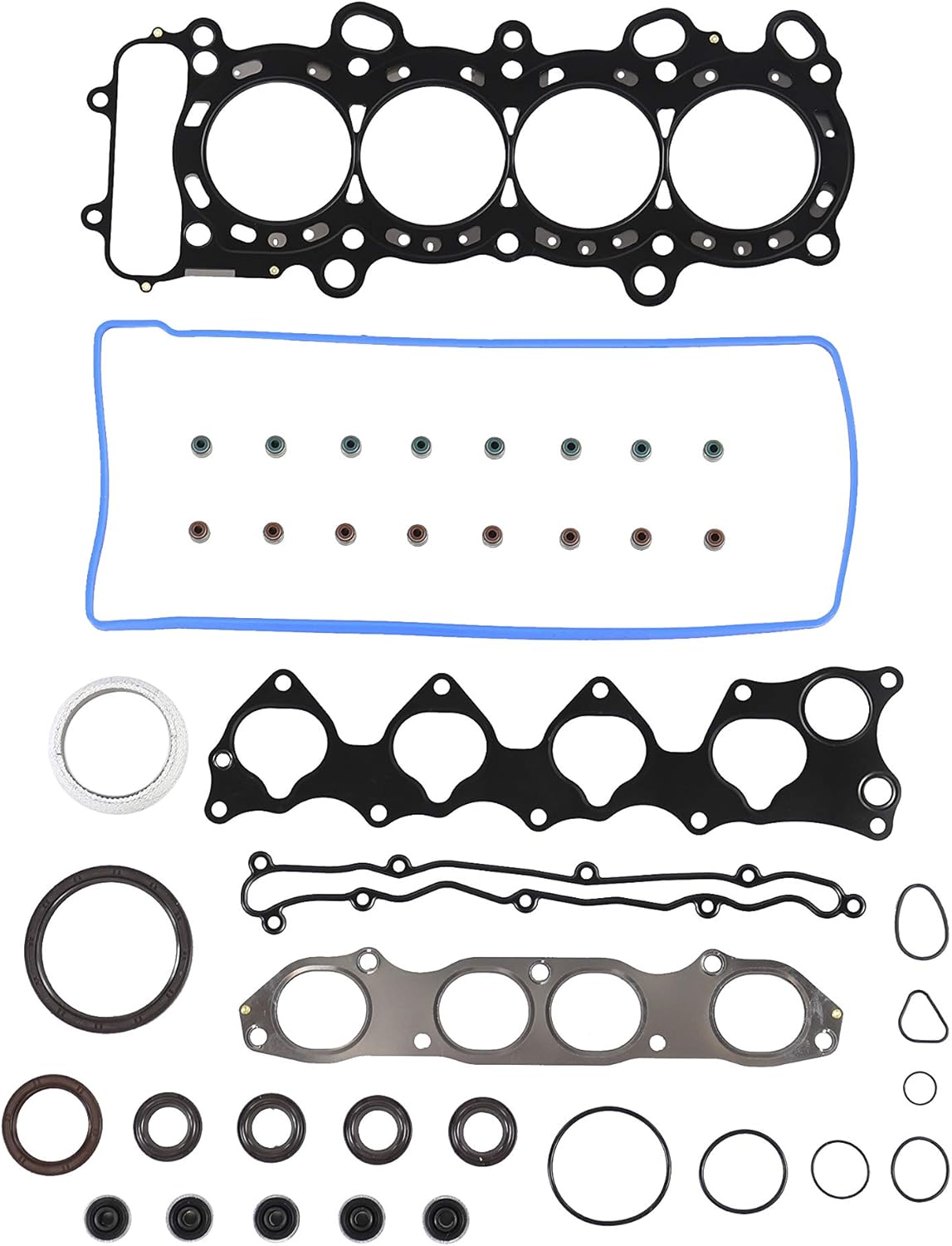 DNJ FGS2010 Full Gasket Set for 2000-2009 Honda S2000 2.0L-2.2L L4 16V DOHC 1997cc
