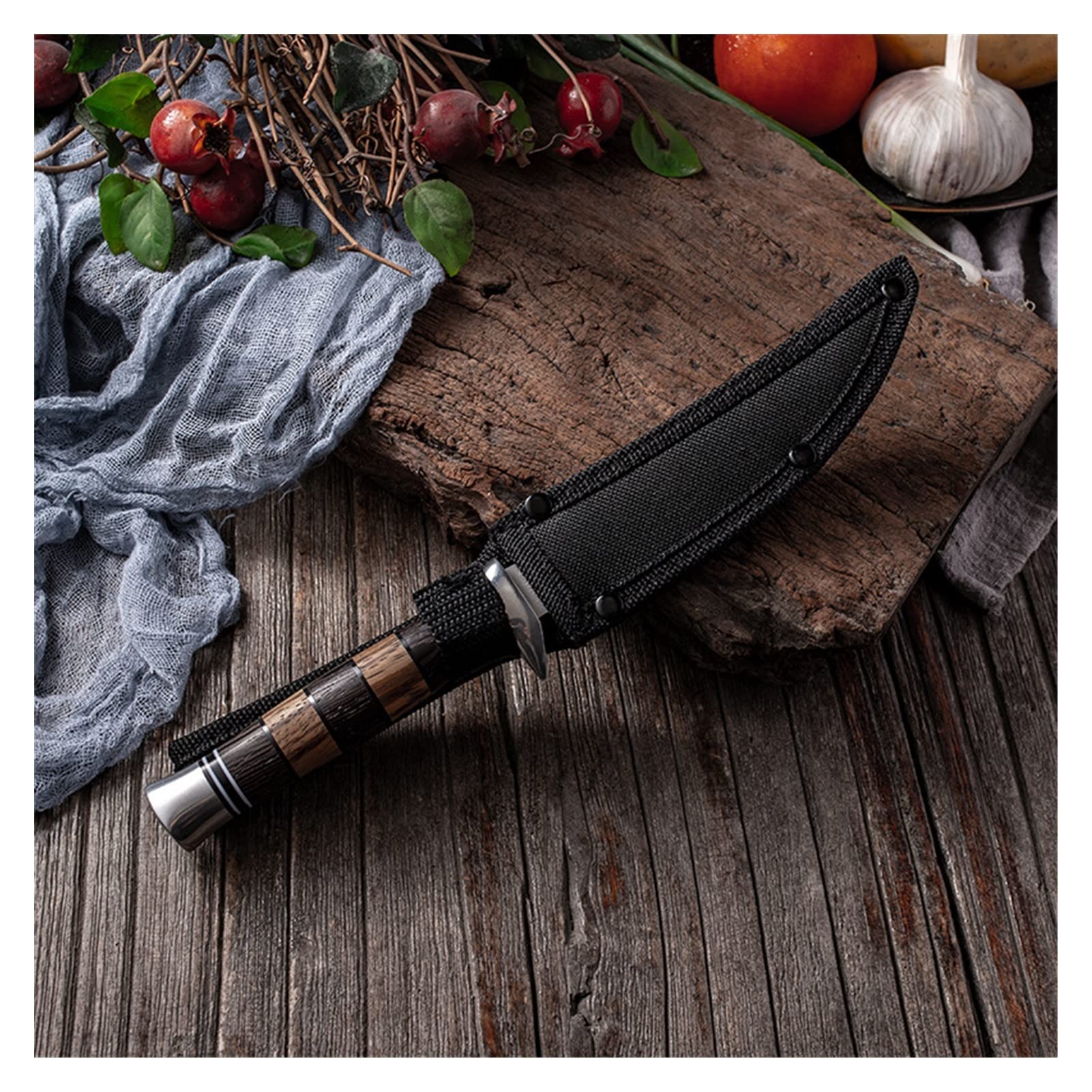 Filetto di pesce coltello da pesci coltello disossato peeling peeling maiale martello in acciaio inox barbecue carne cucina coltello da cucina 8,8 pollici coltelli