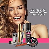 Vista 6 de Cover Your Gray Retocar el cabello Pro-Growth con aceite de ricino, marrón oscuro