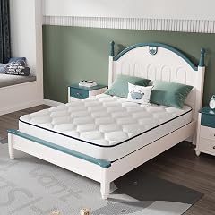 Novilla 6 Inch Twin Mattress Bonnell Spring Hybrid Mattresses for Spine Support Cooling Comfort - Twin Bed Mattress