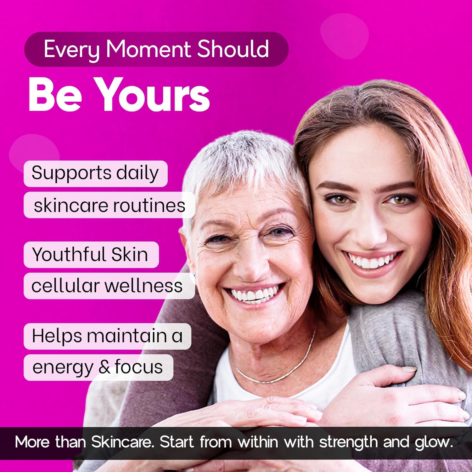 Losoki Ergothioneine Supplement – Ergo+ 2040 mg – with Spermidine, Astaxanthin & Black Truffle – Supports Firm, Hydrated Skin & Hair & Nails – Anti Aging Supplement- 30 Capsules