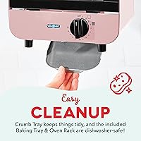 Vista 6 de DASH DMTO100GBRD04 Mini tostadora horno