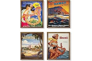 Vintage Hawaiian Wall Art Decor: A Nostalgic Journey to Paradise