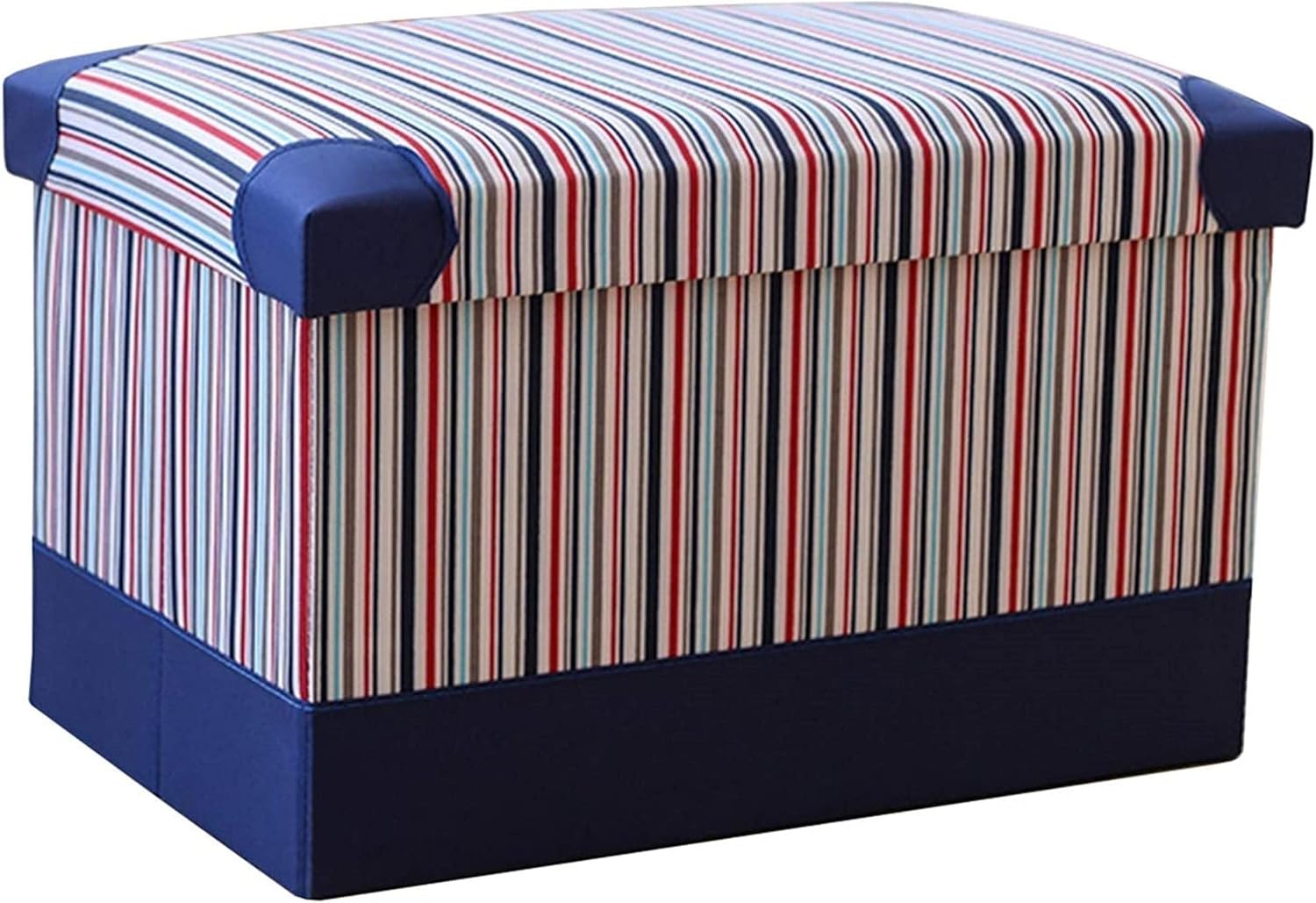 Entryway Storage Bench Foldable Leather Storage Stool Storage Ottomans Toy Storage Box Foot Stool 40cm Storage Stool