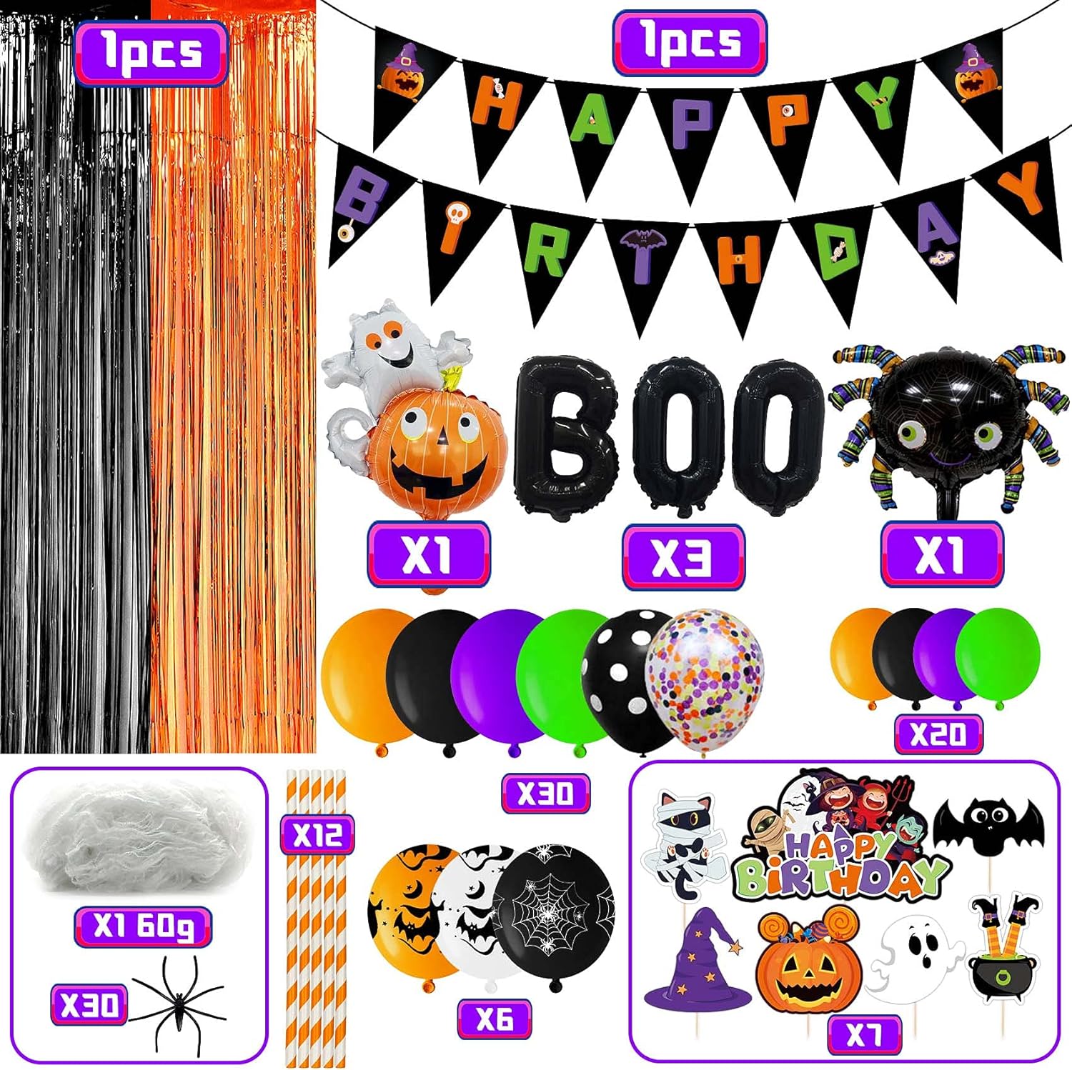Paquete Decoraciones Halloween Exteriores Fantasma Colgante | Envío Gratis