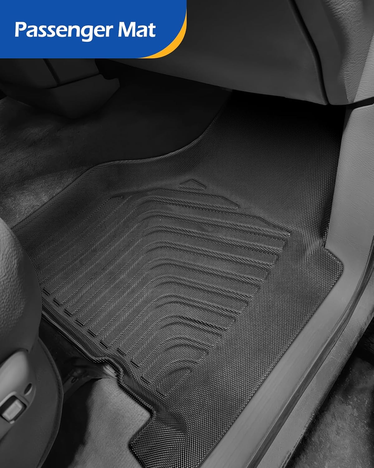 Car Floor Mats for Dodge Ram: Ram 1500 2002-2008 Crew Cab (Quad Cab) Ram 2500/3500 2003-2009 Crew Cab All-Weather Carpet Liners Front Rear Liners Custom Rubber Heavy Duty Truck Vehicle Accessories - Image 4