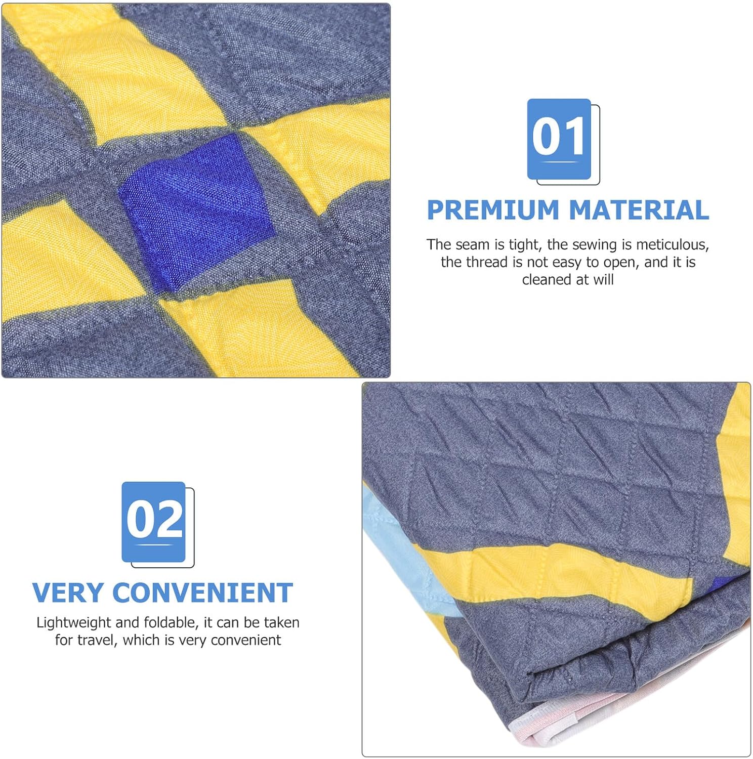 Breathable Cotton Incontinence Bed Pad Washable Absorbent Underpad for Menstruation Elderly Women and Care Soft Protective Mattress