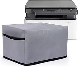 Cranique Dust Proof Printer Cover for HP Laserjet MFP 1188a / 1188w / 136a / 136w / 136nw (Grey)