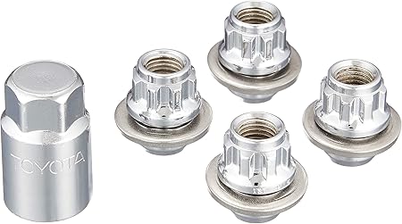 Amazon  TOYOTA (トヨタ) 純正部品アクセサリー キー付ホイールナット 