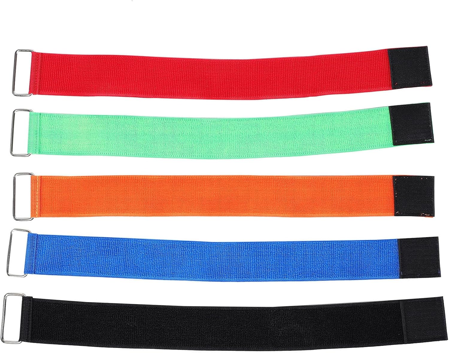 Three Legged Race Bands for with Comfortable Fit 5pcs, Nylon Leg Binding Wrap Easy to Use Adjustable Straps Adults Backyard Group Activities and Outdoor Team Relay