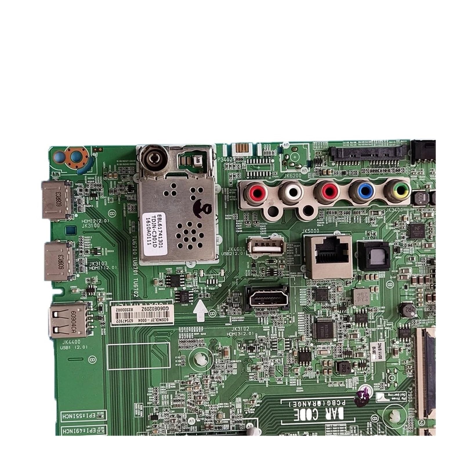 Carte mère EAX66804605 EAX66804605(1.1), Compatible avec Les téléviseurs LG 55 Pouces 55UH650V 55UH668V 55UH661V LC550EGG