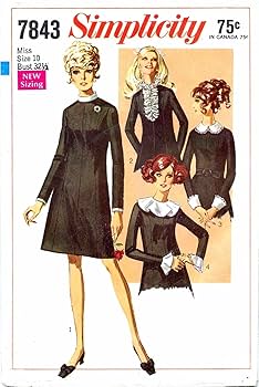 Amazon.com: 1960s Misses Aline Princess Seam Dress