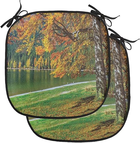 Miniatura 147 de Lunarable Cojín retro para silla, mujer con cabello, letrero de victoria con burbujas de discurso, inspirado en arte pop, acolchado de asiento para