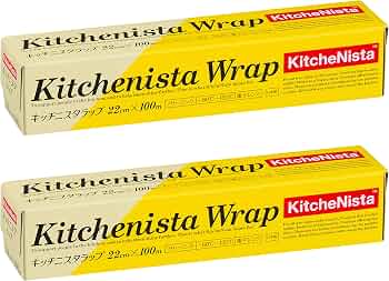 Amazon.co.jp: KitcheNista(キッチニスタ) 家庭用ラップ 22cm×100m 2本