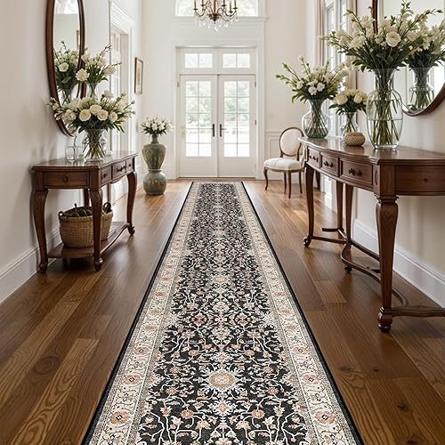 Miniatura 63 de Alfombra Pasillo Lavable 2x10 - Alfombra de Pasillo Alfombras y Tapetes de Cocina Antideslizante Lavable Impermeable Alfombra Pasillo para Sala