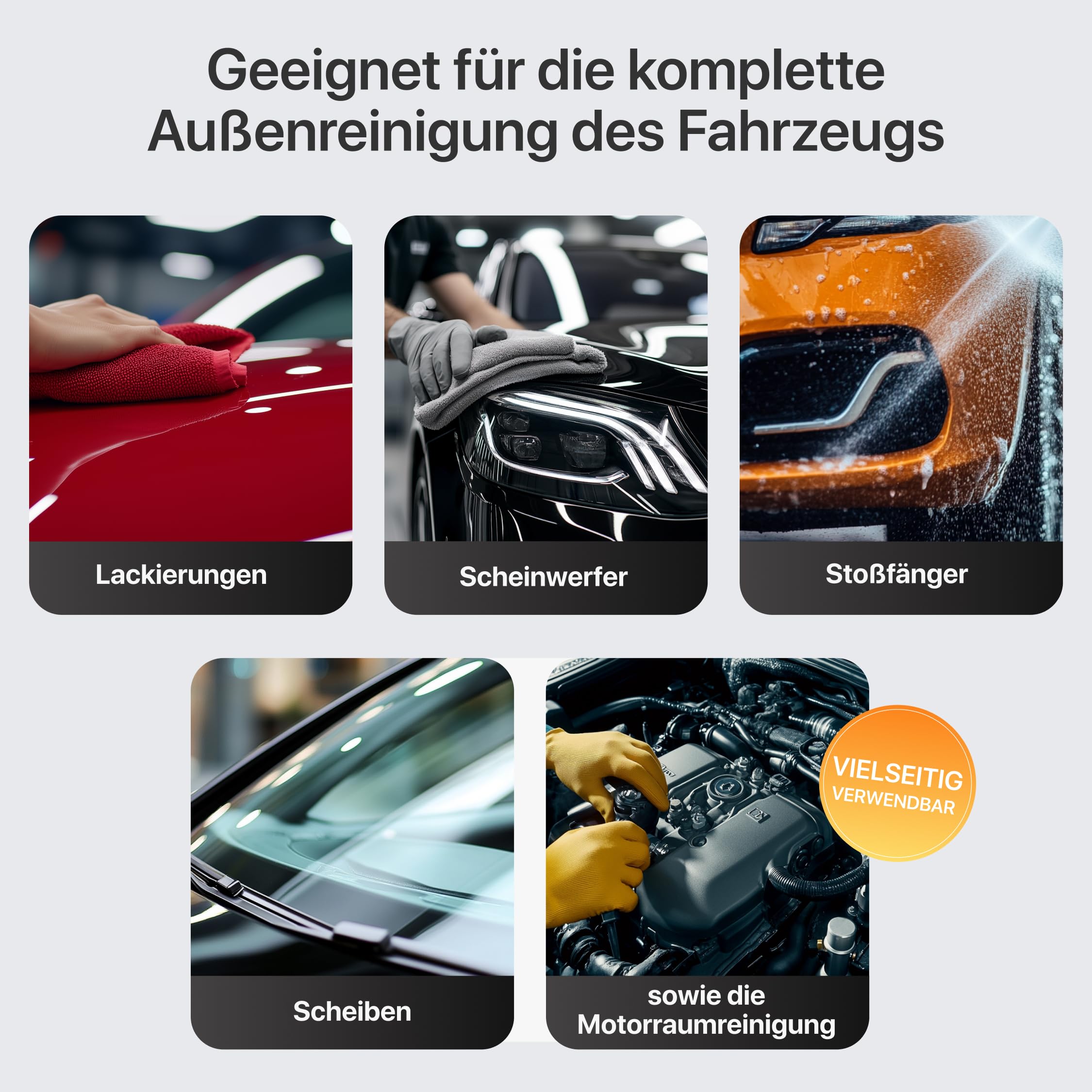 Element Insektenentferner & Schmutzlöser | 5 Liter | Insect & Dirt Remover | Material- und lackschonend | Insektenreiniger Auto KFZ