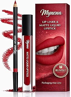 Mynena Paquete de labios rojos amaranto ultra...