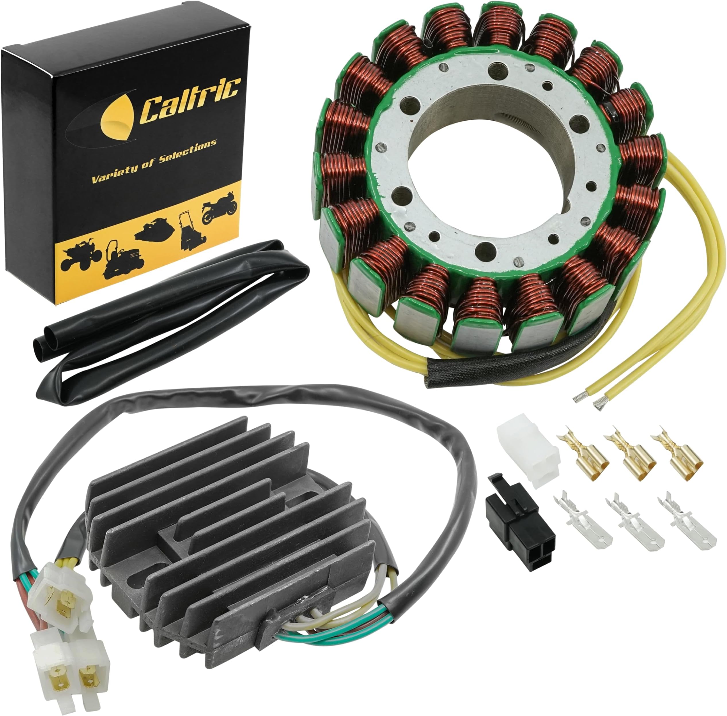 Caltric Stator And Regulator Rectifier For Polaris Sportsman 335 400