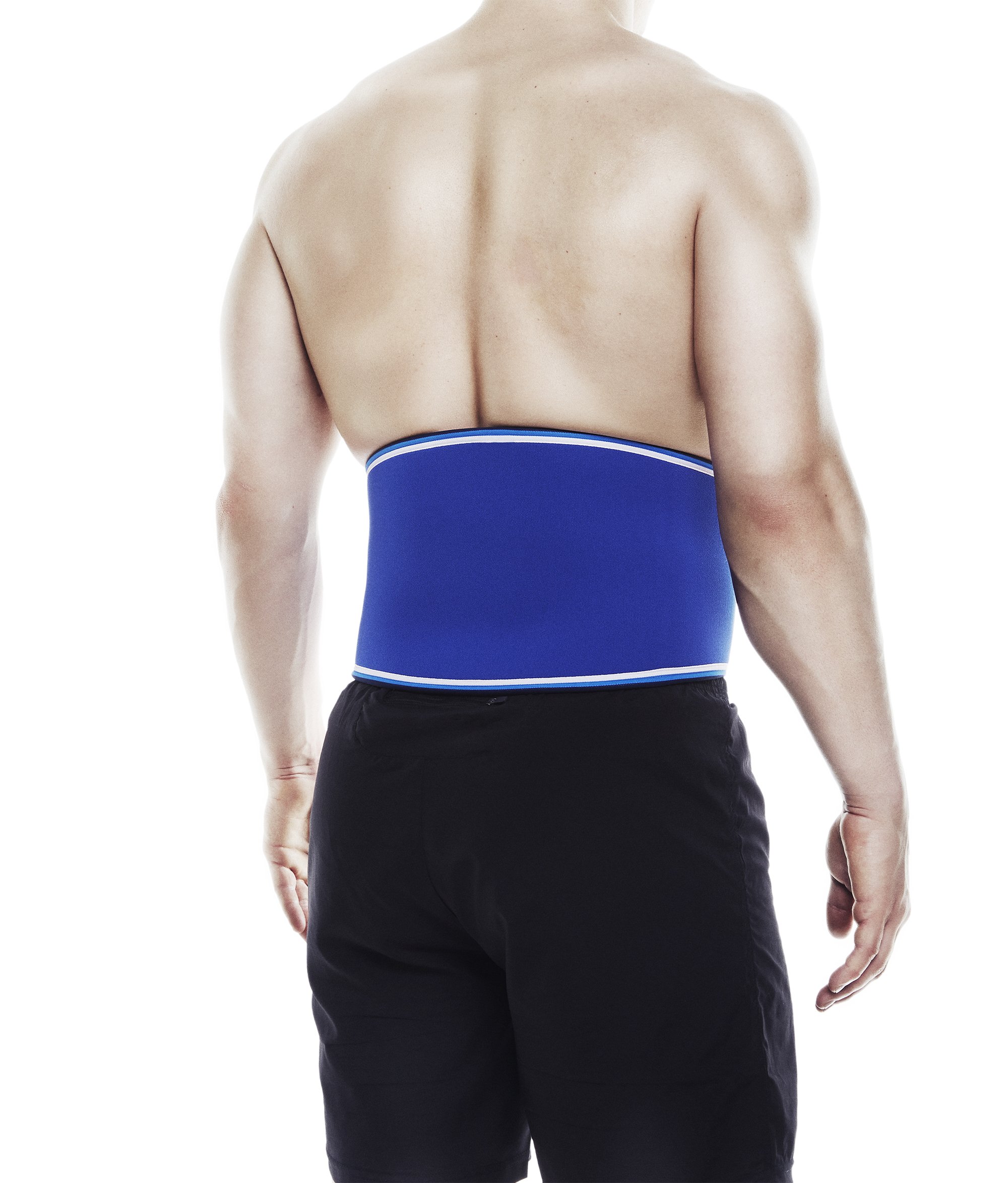 Rehband Bendaggio Dorsale RX Original, Supporto per la Schiena in Neoprene da 7 mm, Cintura Dorsale Fitness per Lo Sport e la Vita di Tutti i Giorni