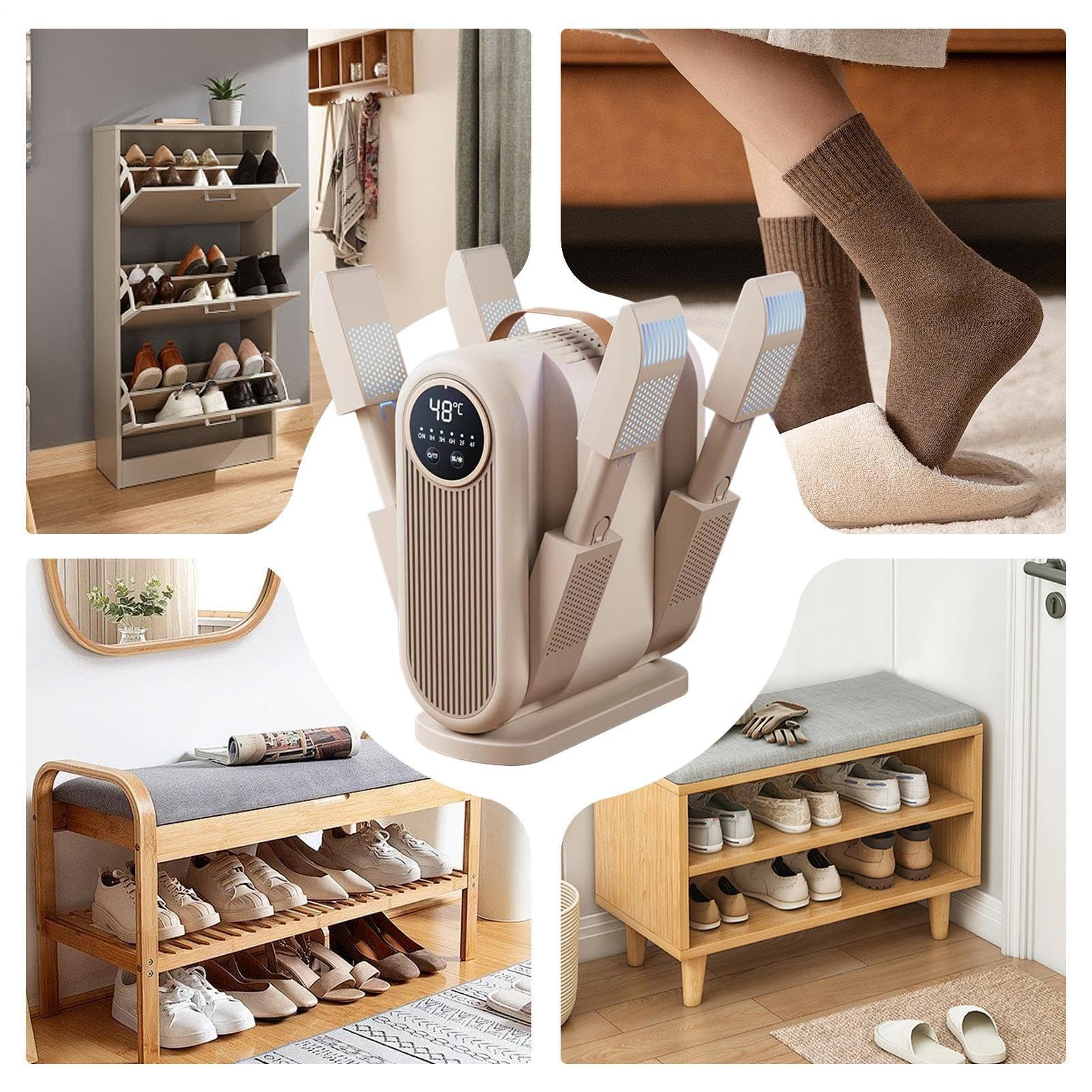 Asciugatori Di Scarpe Per Sneakers Asciugatura Rapida Riscaldatori Per | Asciugatore Di Stivali Portatile Per Viaggio Sci Vacanze Borsa Lavaggio Sneaker Pulizia Gu