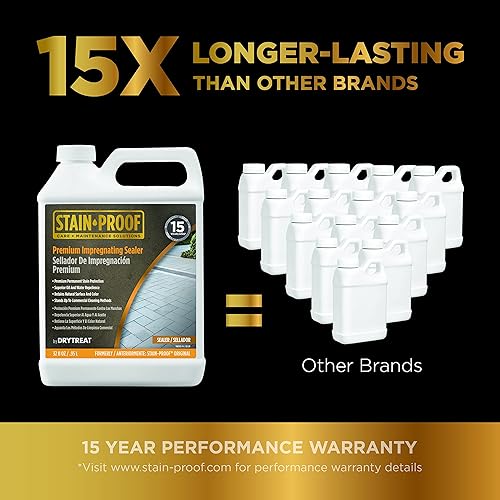 Miniatura 6 de Drytreat sellador a prueba de manchas, cuarto de galón