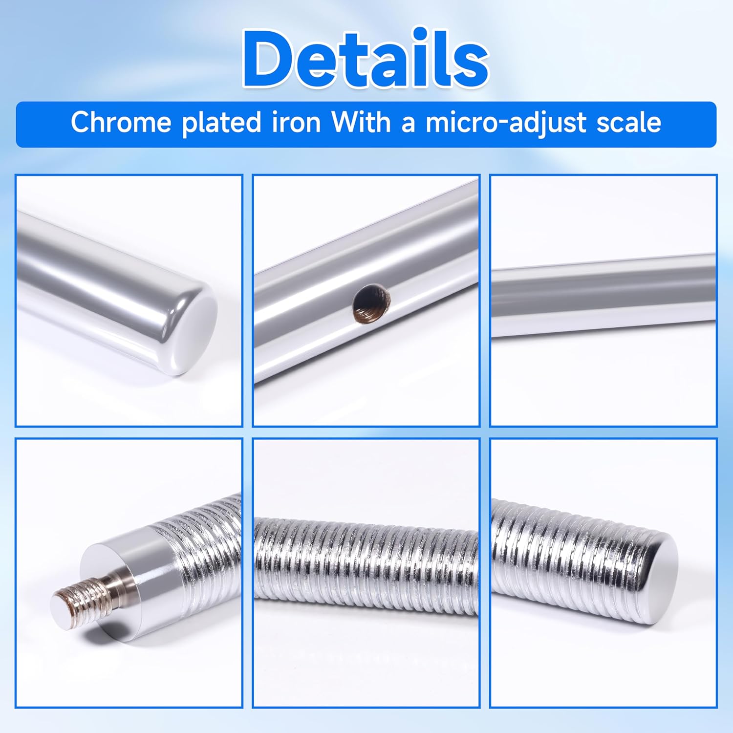 Extended Support Bar for Tormek Sharpening Machines Fits T8 T7 T4 T3 and Older Models with Micro Adjust Scale