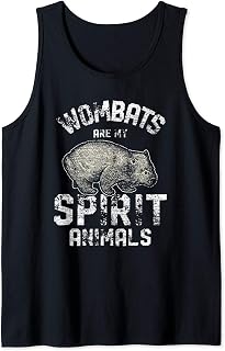 Wombats Are My Spirit Animal - Australia Gifts Wombat Tank Top