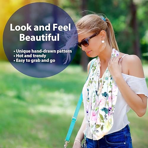 Miniatura 5 de Pobi Baby Premium Funda multiusos  Funda de lactancia fundas para asiento de coche de bebé carrito de compras silla alta y funda para lactancia