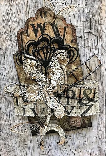 Miniatura 5 de Mvchifay Plantillas de metal para álbumes de recortes, herramienta de bricolaje para manualidades, acero al carbono, para hacer tarjetas de papel