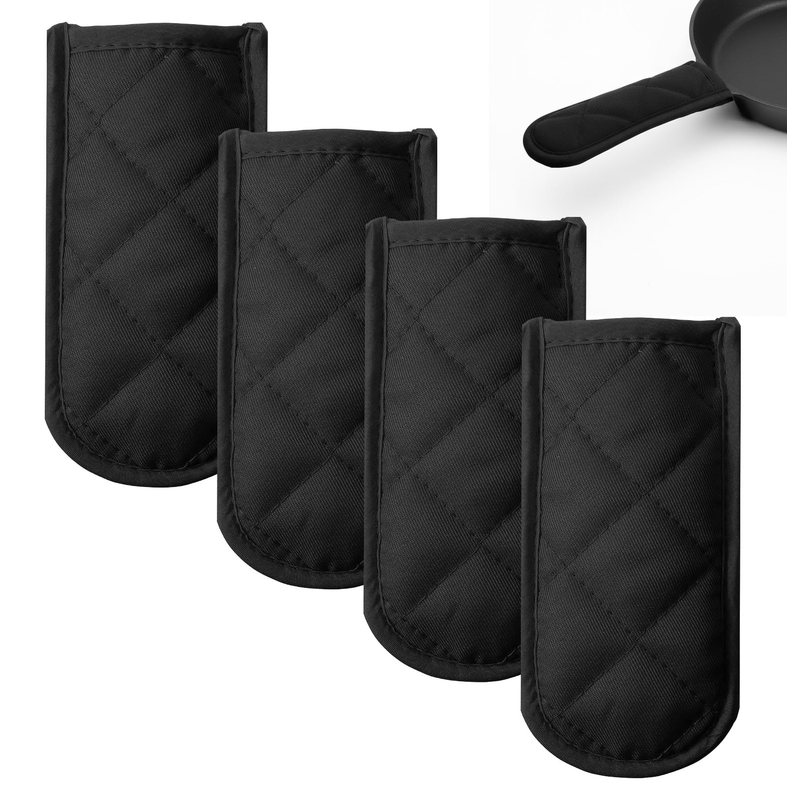 Fundas de hierro fundido para mango de sartén Xindojuz, protectores térmicos de cocina