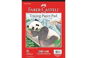 Crayola Tracing Paper Pad for Kids, 9 x 12 Inches, 40 Sheets