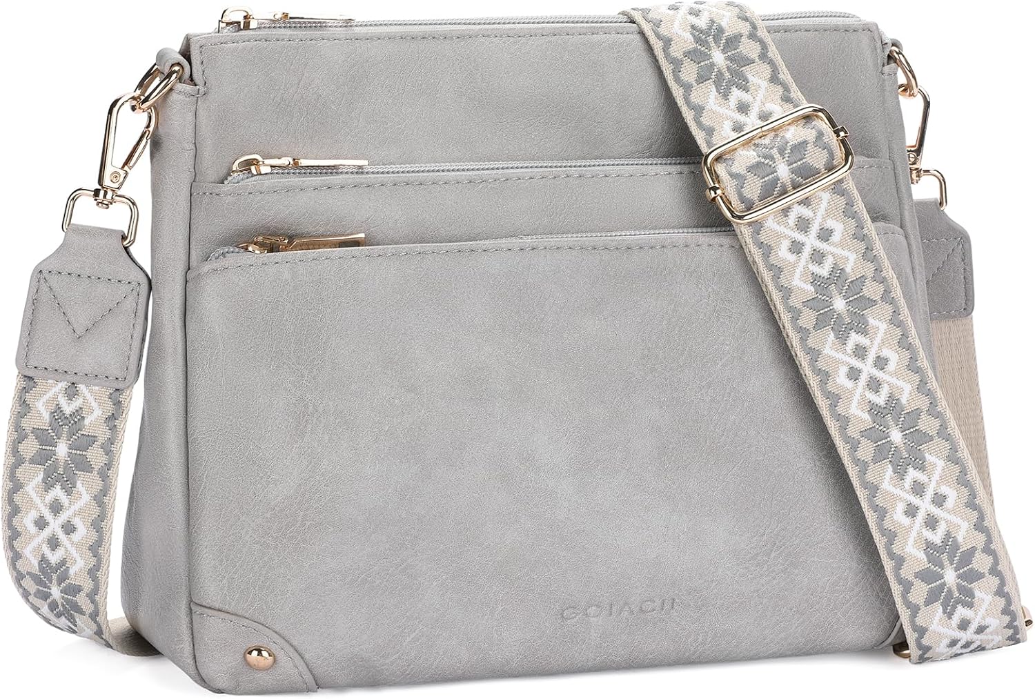 GOIACII Crossbody Bags For Women Medium Shoulder Handbag Adjustable Strap