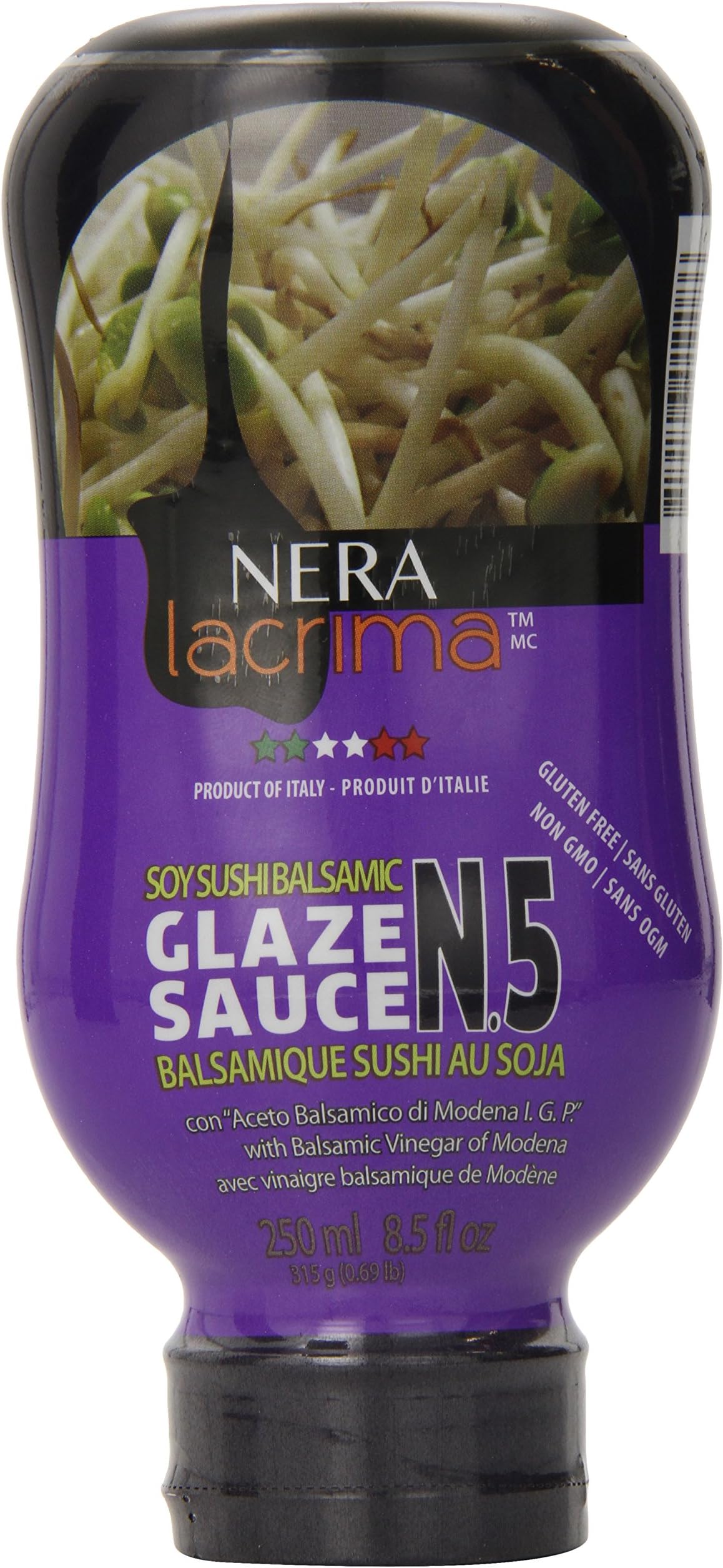 Nera Lacrima Balsamic Glaze, Soy, 0.69 Pound